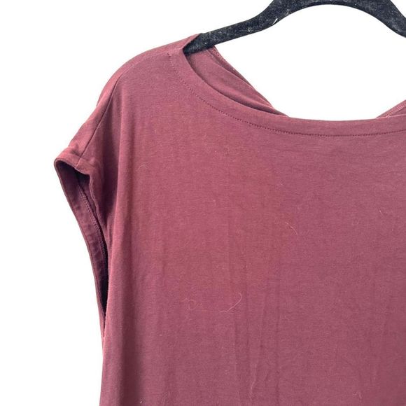 EILEEN FISHER Twist Detail Mini Dress Sz M - Picture 4 of 7